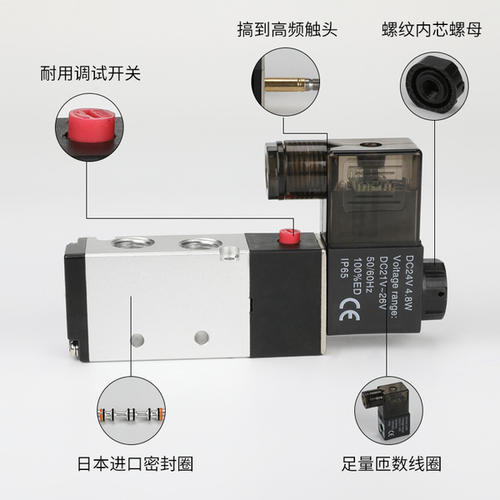 雙向氣缸和電磁閥如何連接運(yùn)動(dòng)？