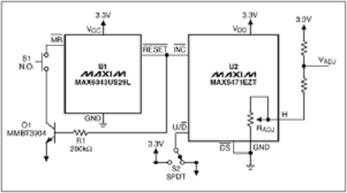 使用數(shù)字電位器是數(shù)字控制的可變電阻器件？