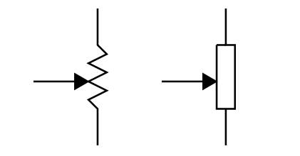 多種電阻器形狀的電位器符號有哪些，電阻電位器的原理圖接線法？